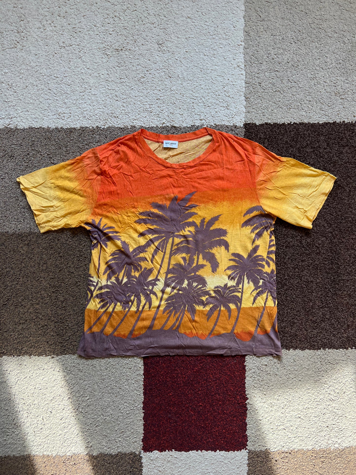 Saint Laurent "Palm Tree" Shirt (XS)
