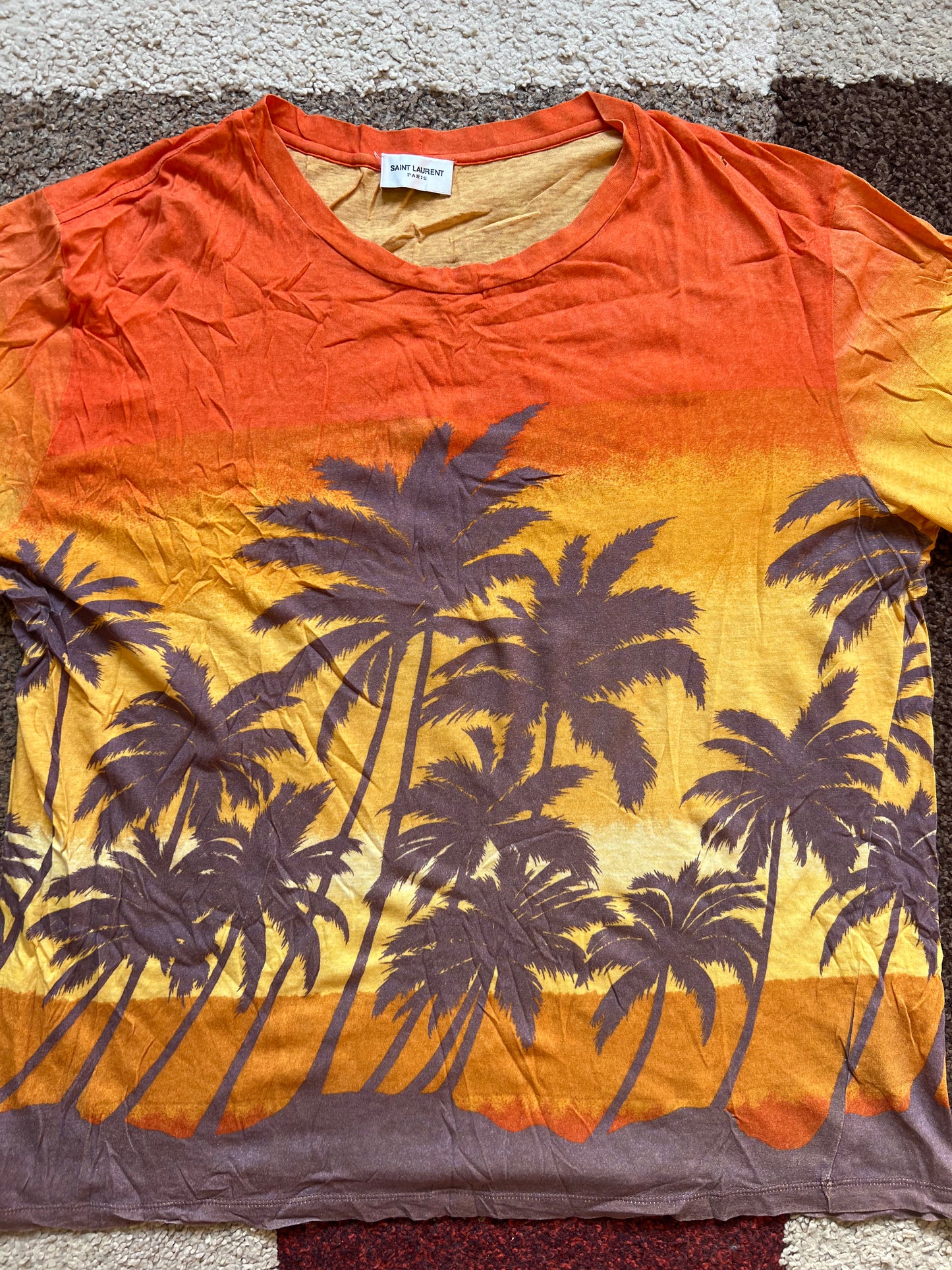 Saint Laurent "Palm Tree" Shirt (XS)