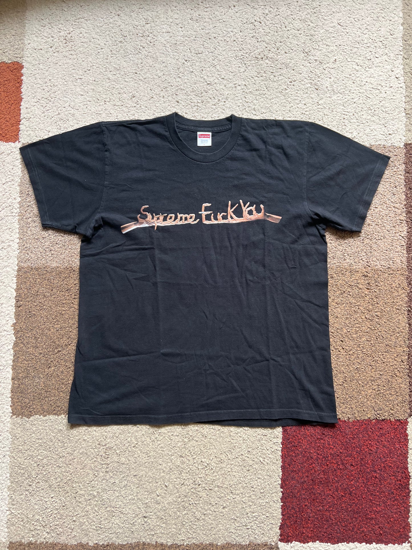 Supreme T-Shirt "FUCK YOU" (L)