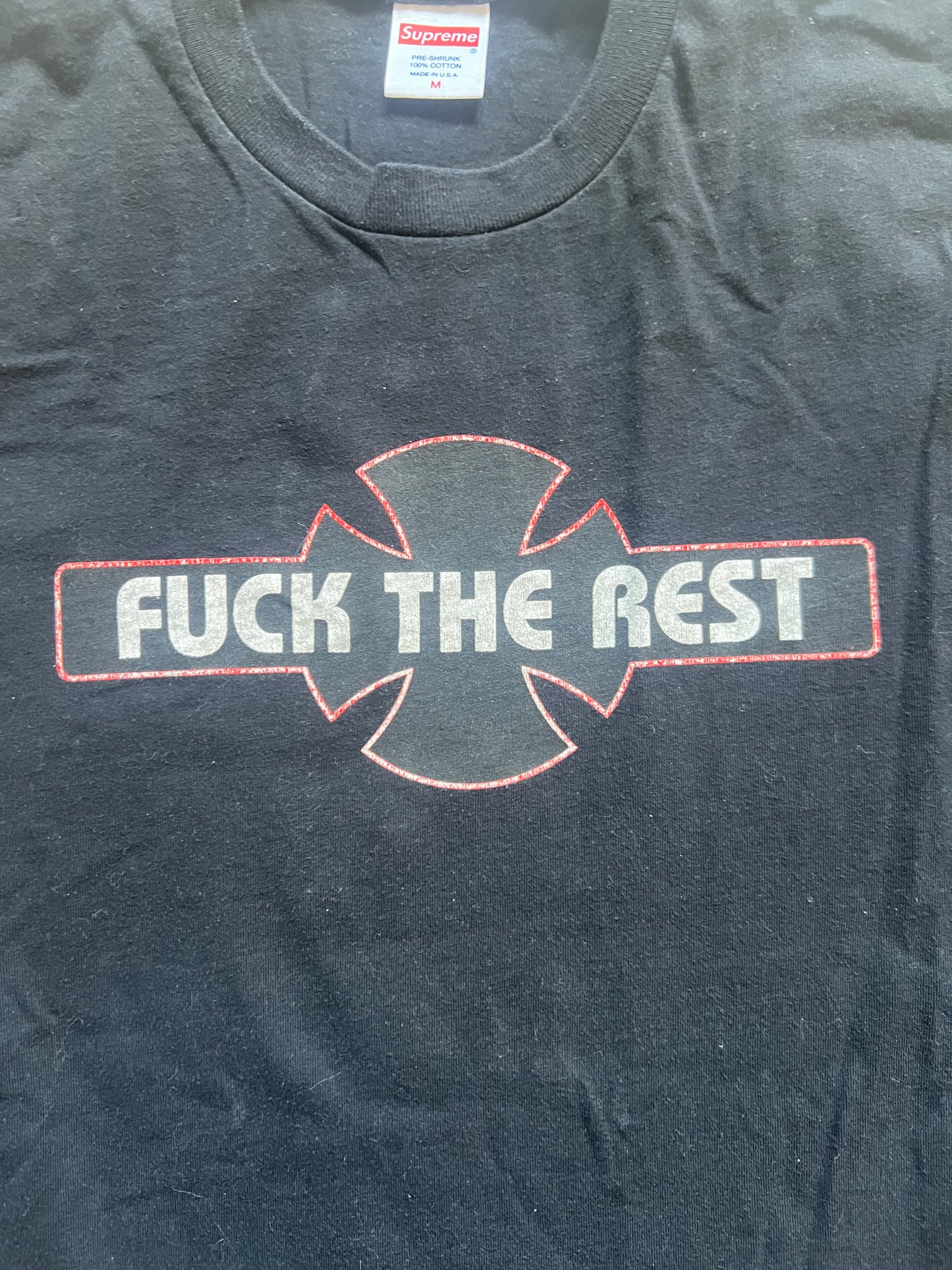 Supreme Longsleeve "FUCK THE REST" (M)