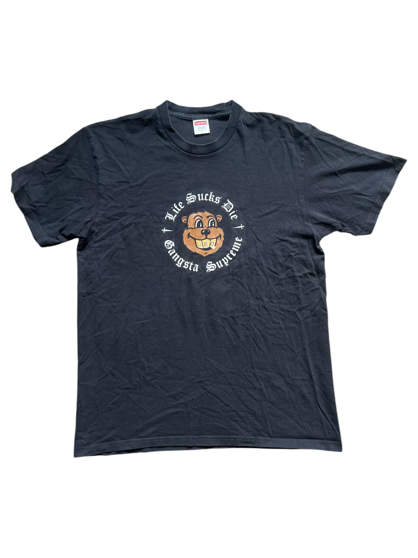 Supreme T-Shirt "GANGSTA SUPREME" (L)