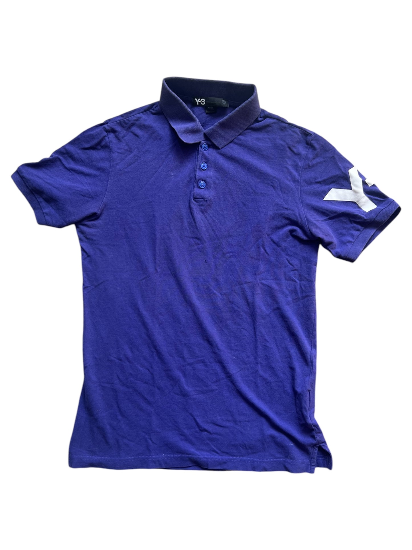 Y-3 Yohji Yamamoto adidas Polo Shirt (XS)