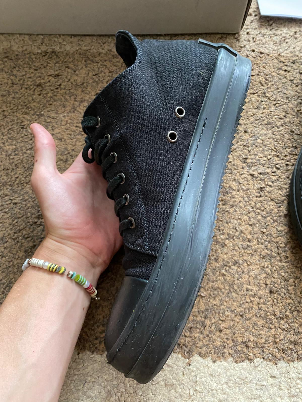 Rick Owens Ramones Low all black