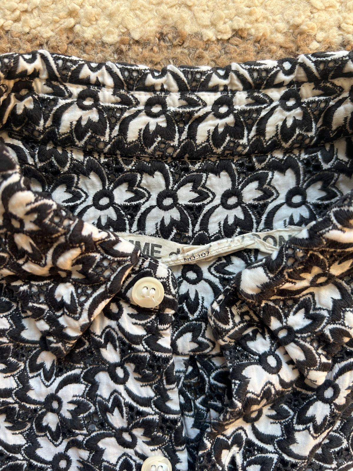Comme Des Garcons Bluse Hemd (M)