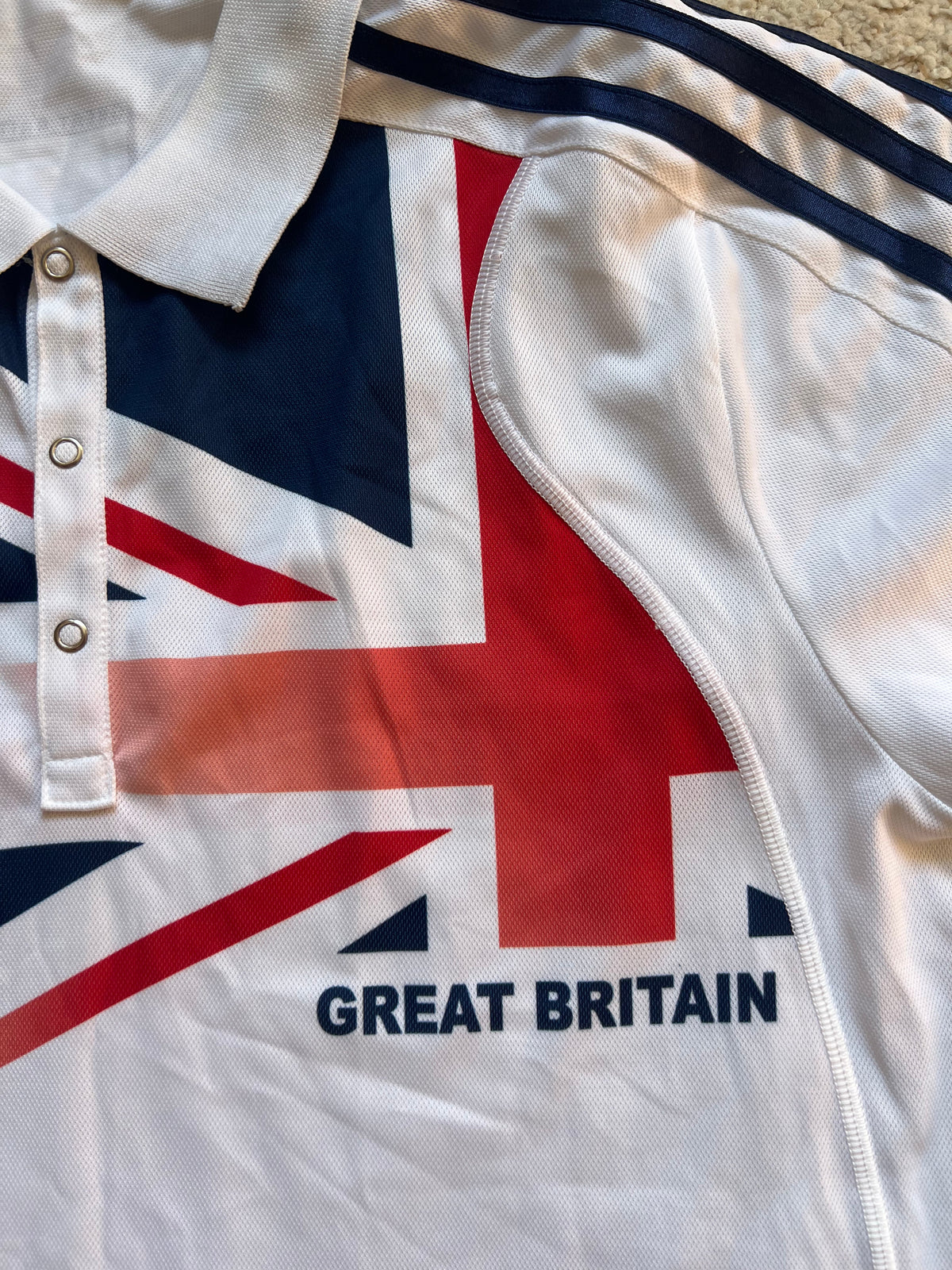 Adidas "Great Britain" Polo Shirt (M)