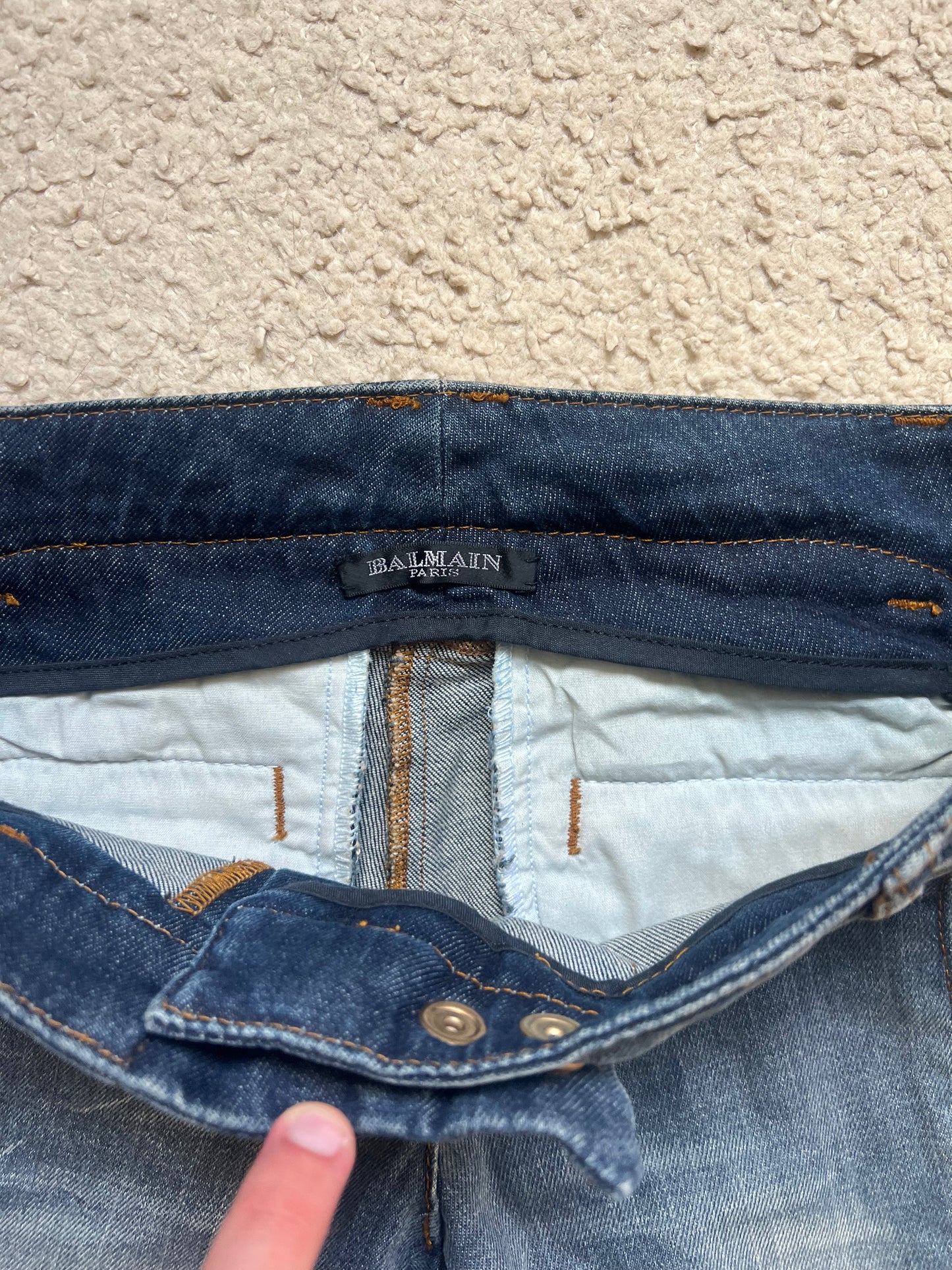 Balmain Biker Jeans (M)