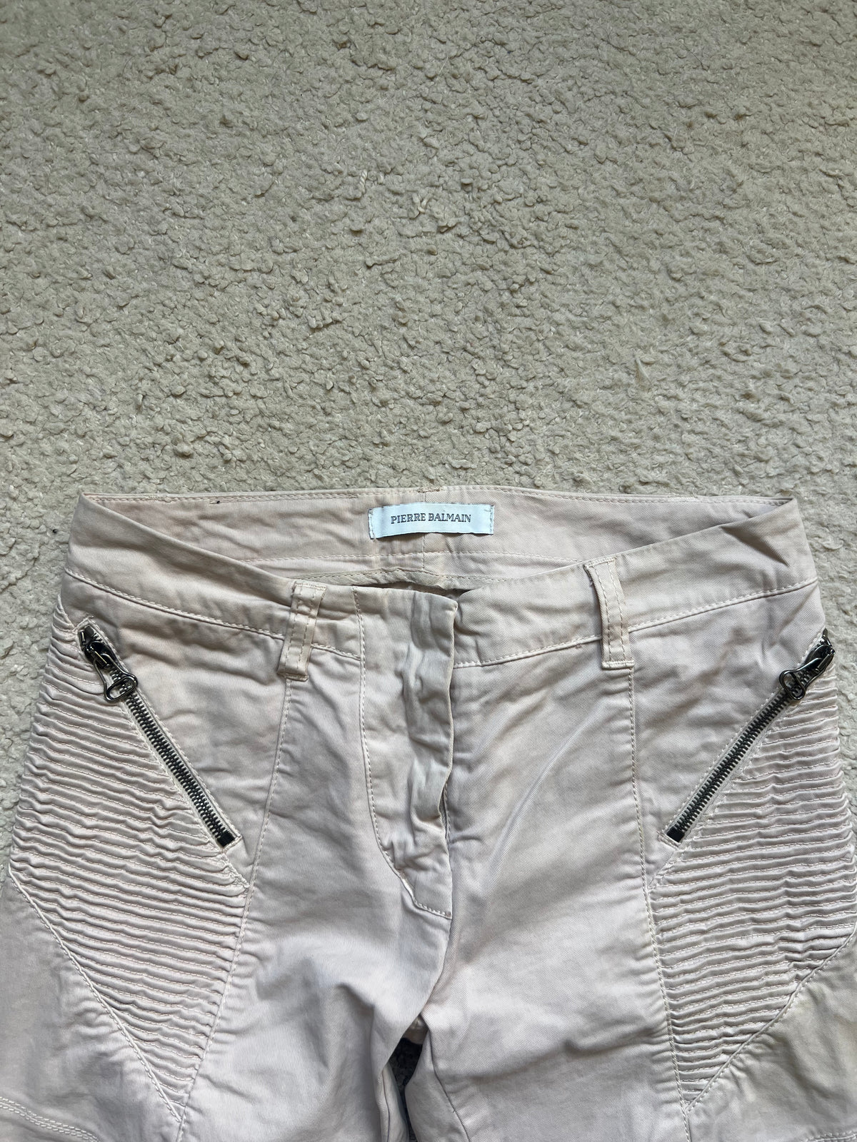 Pierre Balmain Cream Pants (S)