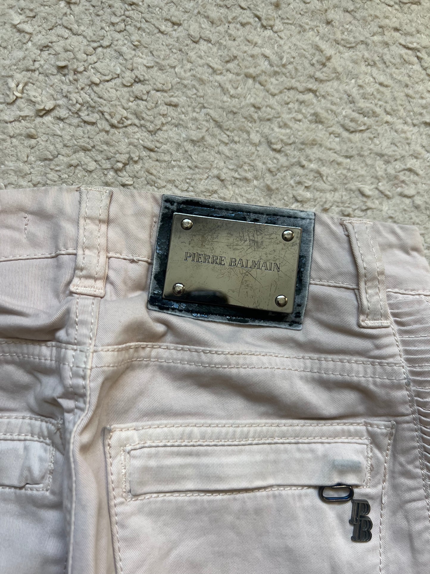 Pierre Balmain Cream Pants (S)