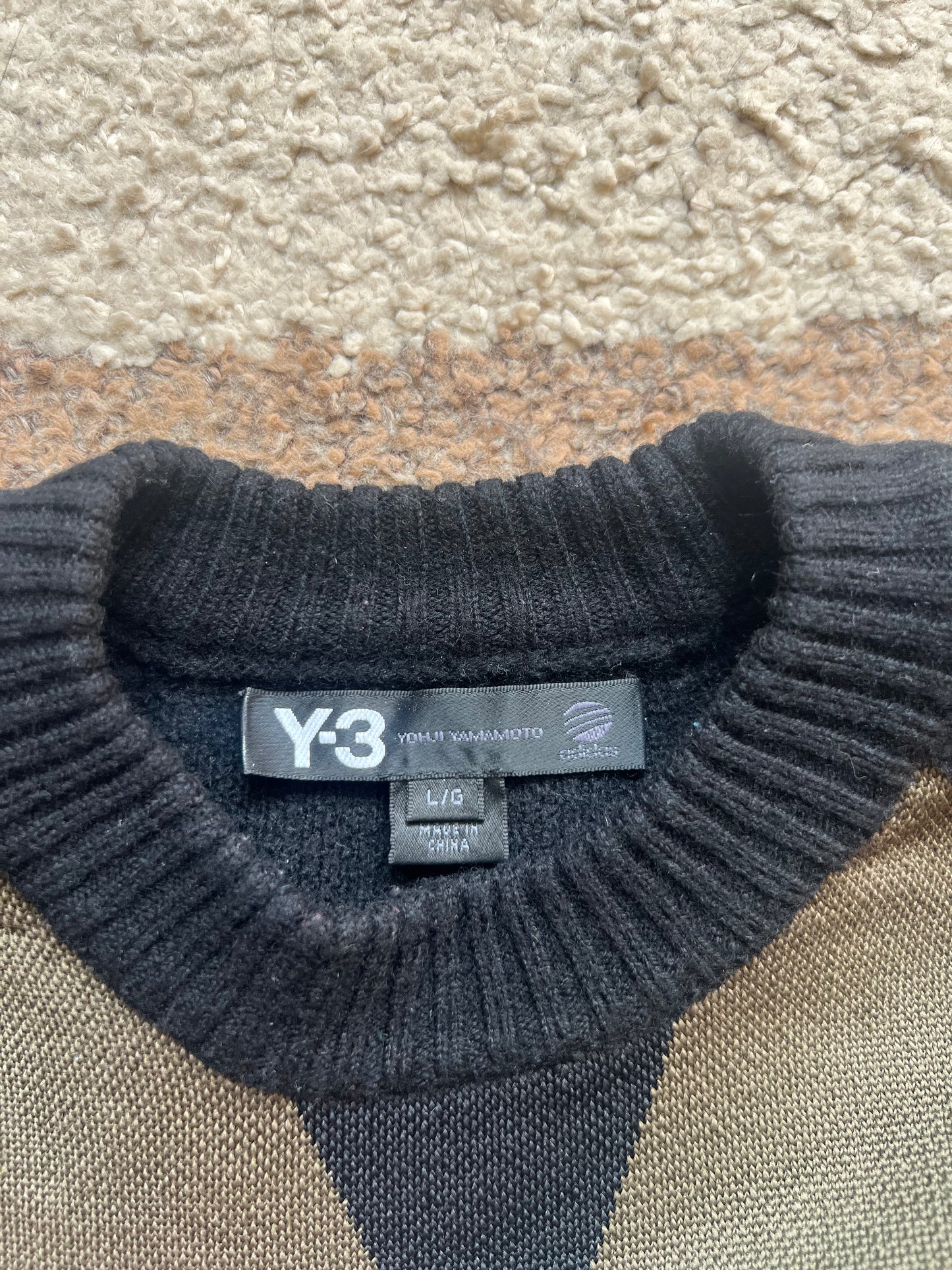 Y-3 Yohji Yamamoto adidas Knit Sweater (S)