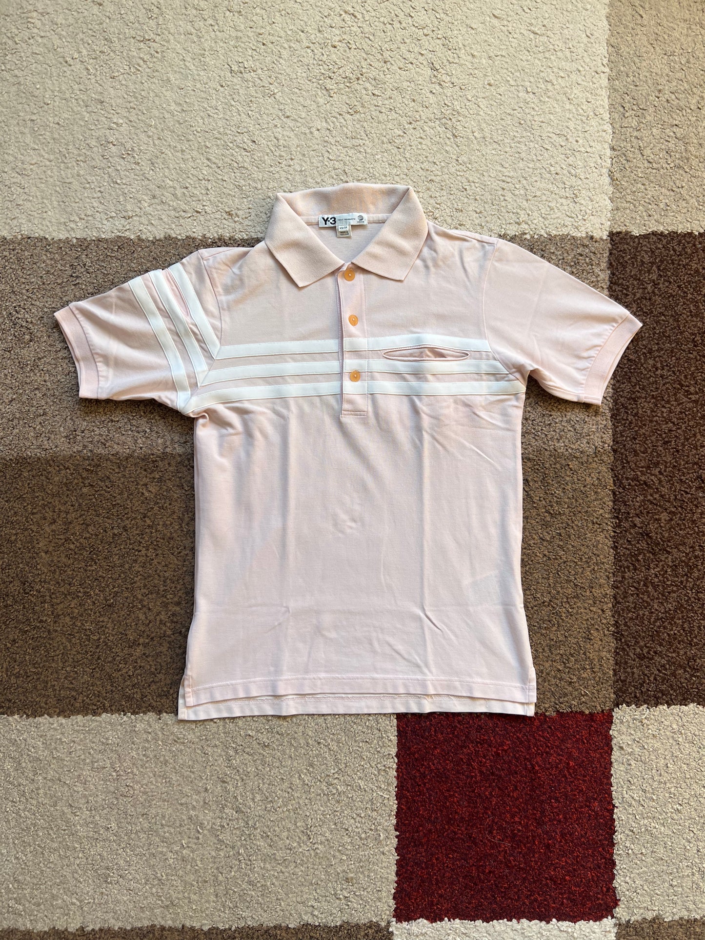 Y-3 Yohji Yamamoto Adidas Poloshirt (XS)