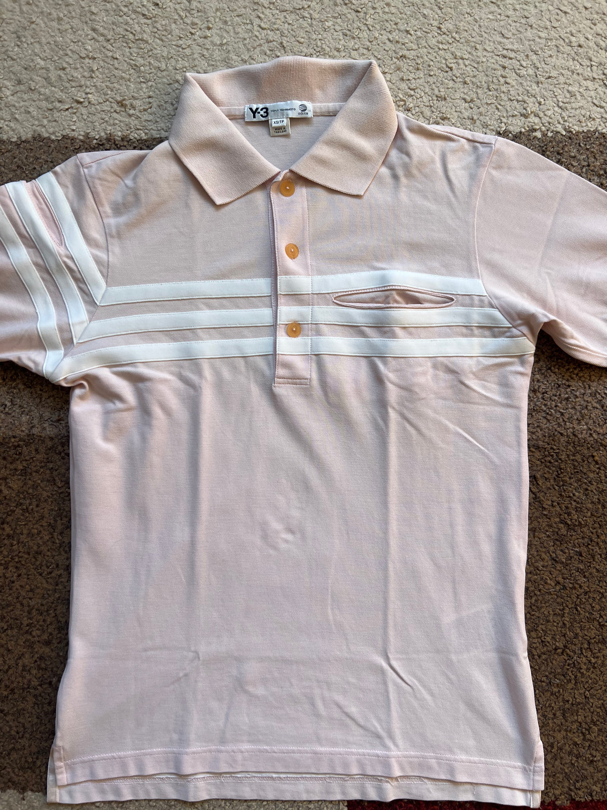 Y-3 Yohji Yamamoto Adidas Poloshirt (XS)