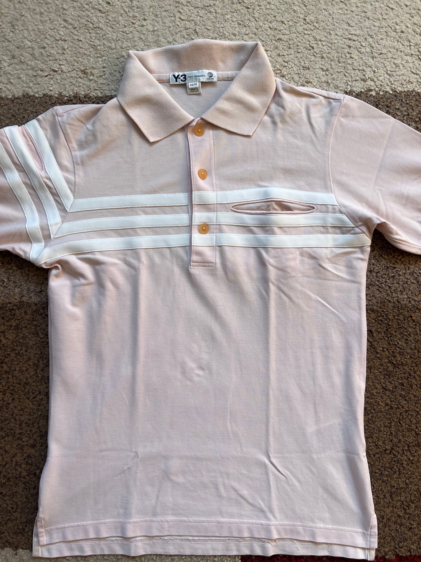 Y-3 Yohji Yamamoto Adidas Poloshirt (XS)