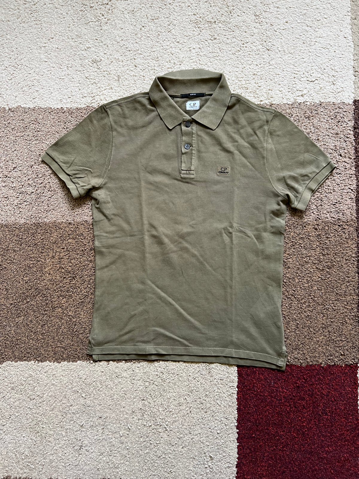 C.P Company Slim Fit Polo Shirt (M)