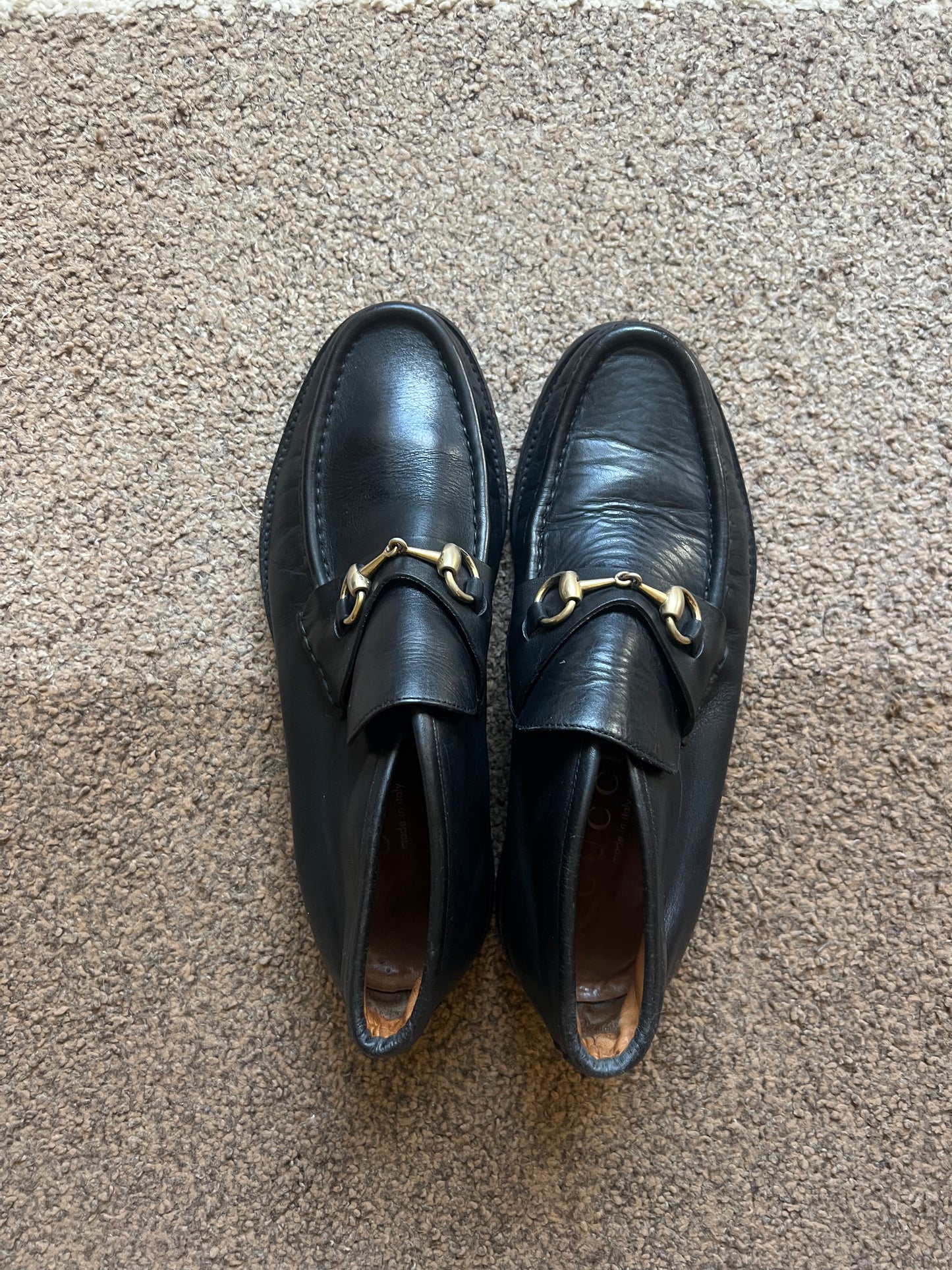 Gucci Horsebit Shoes (41)