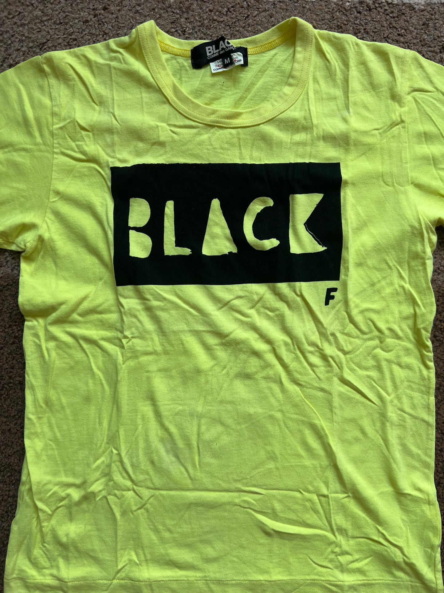 Comme Des Garcons BLACK T-Shirt (M)