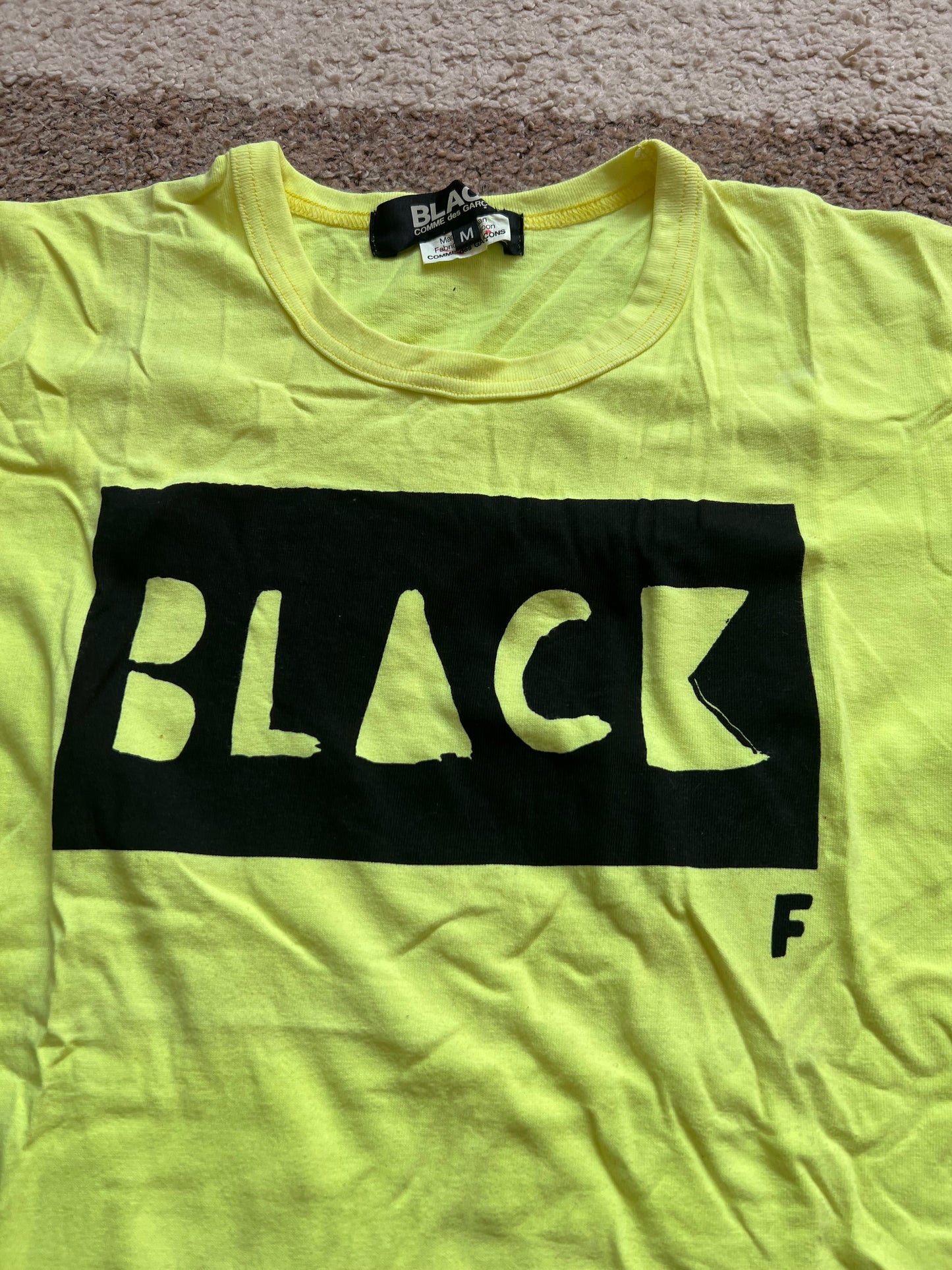 Comme Des Garcons BLACK T-Shirt (M)