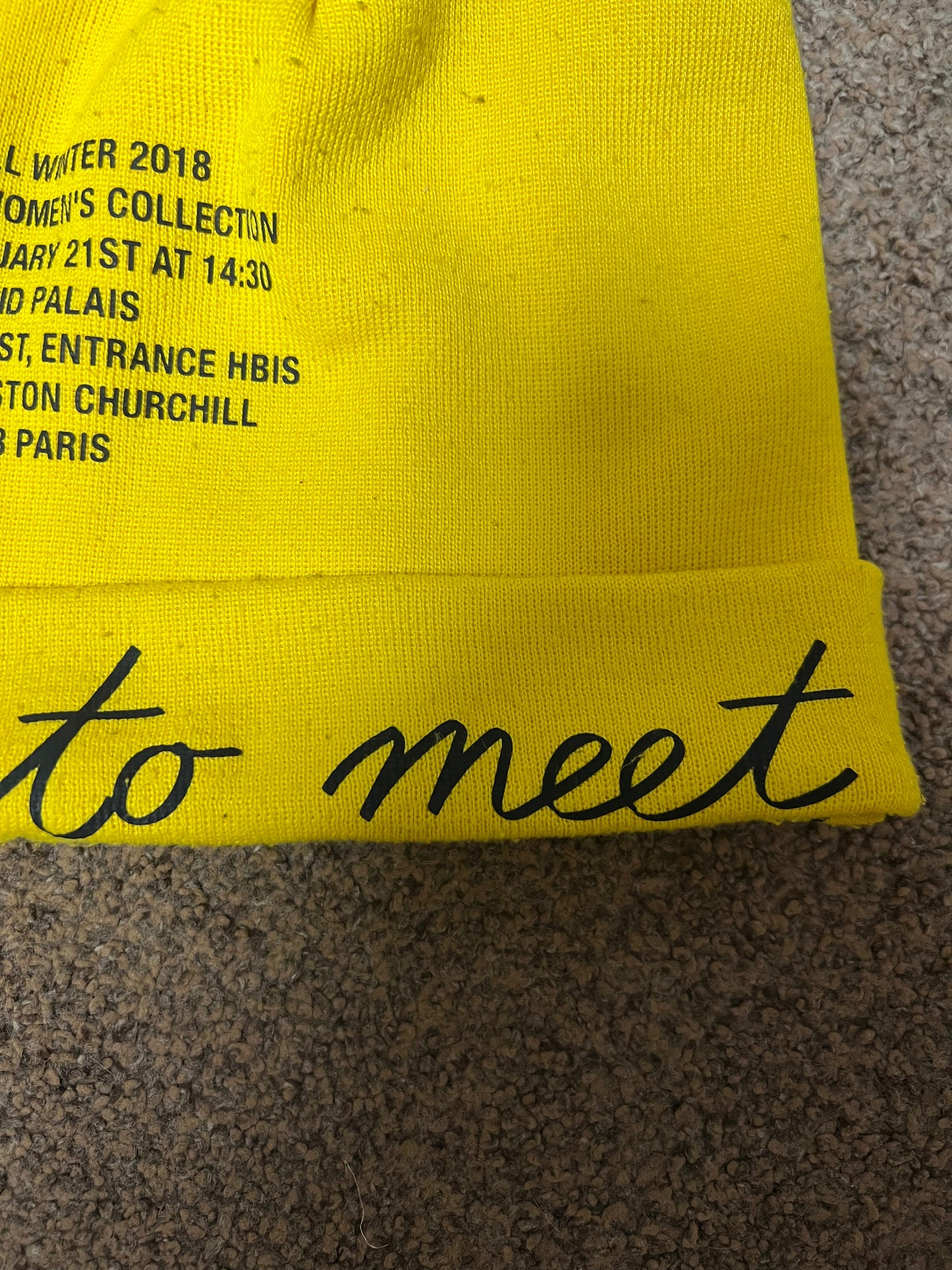 Y-3 Yohji Yamamoto Adidas Beanie