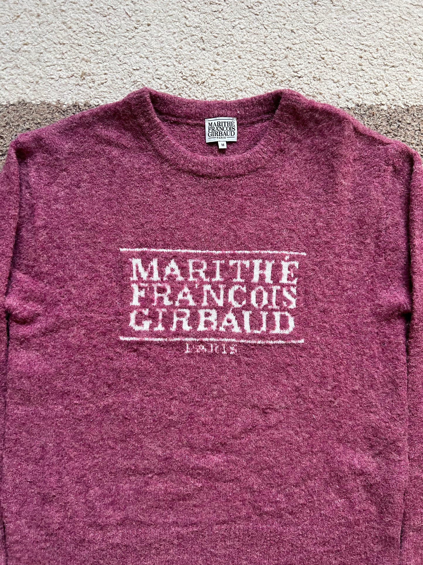 Marithe Francois Girbaud Knit Sweater (M)