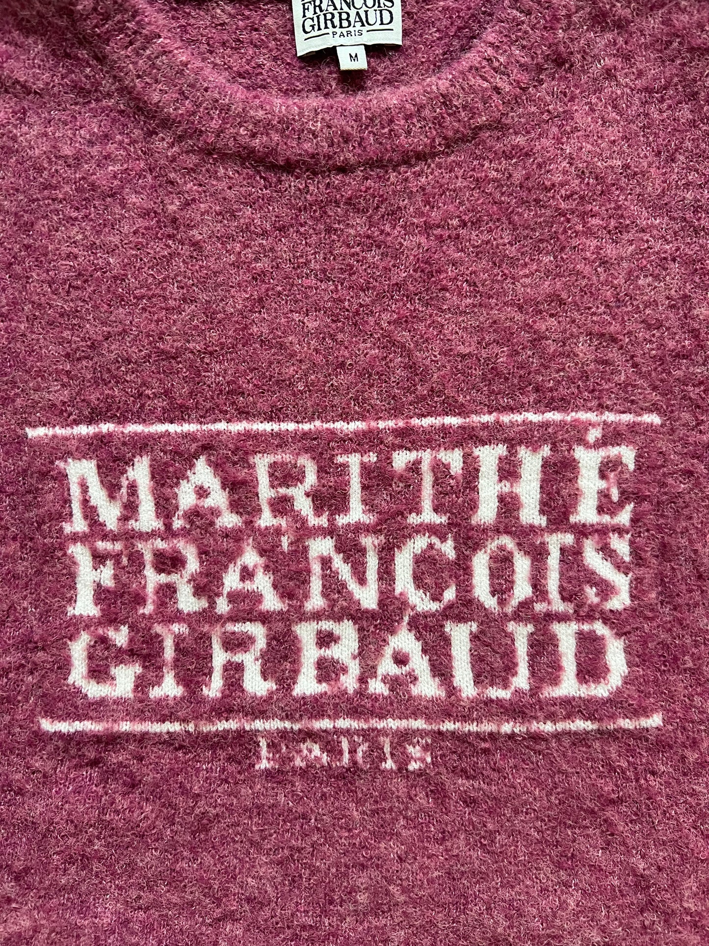 Marithe Francois Girbaud Knit Sweater (M)