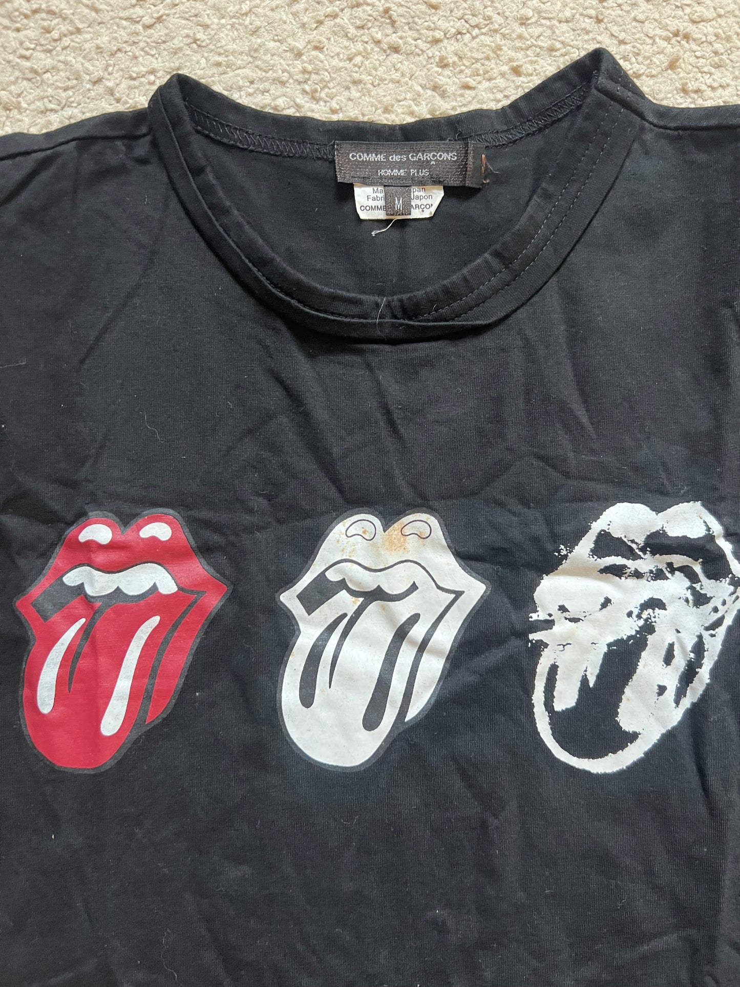Comme Des Garcons Rolling Stones Tank Top (M)