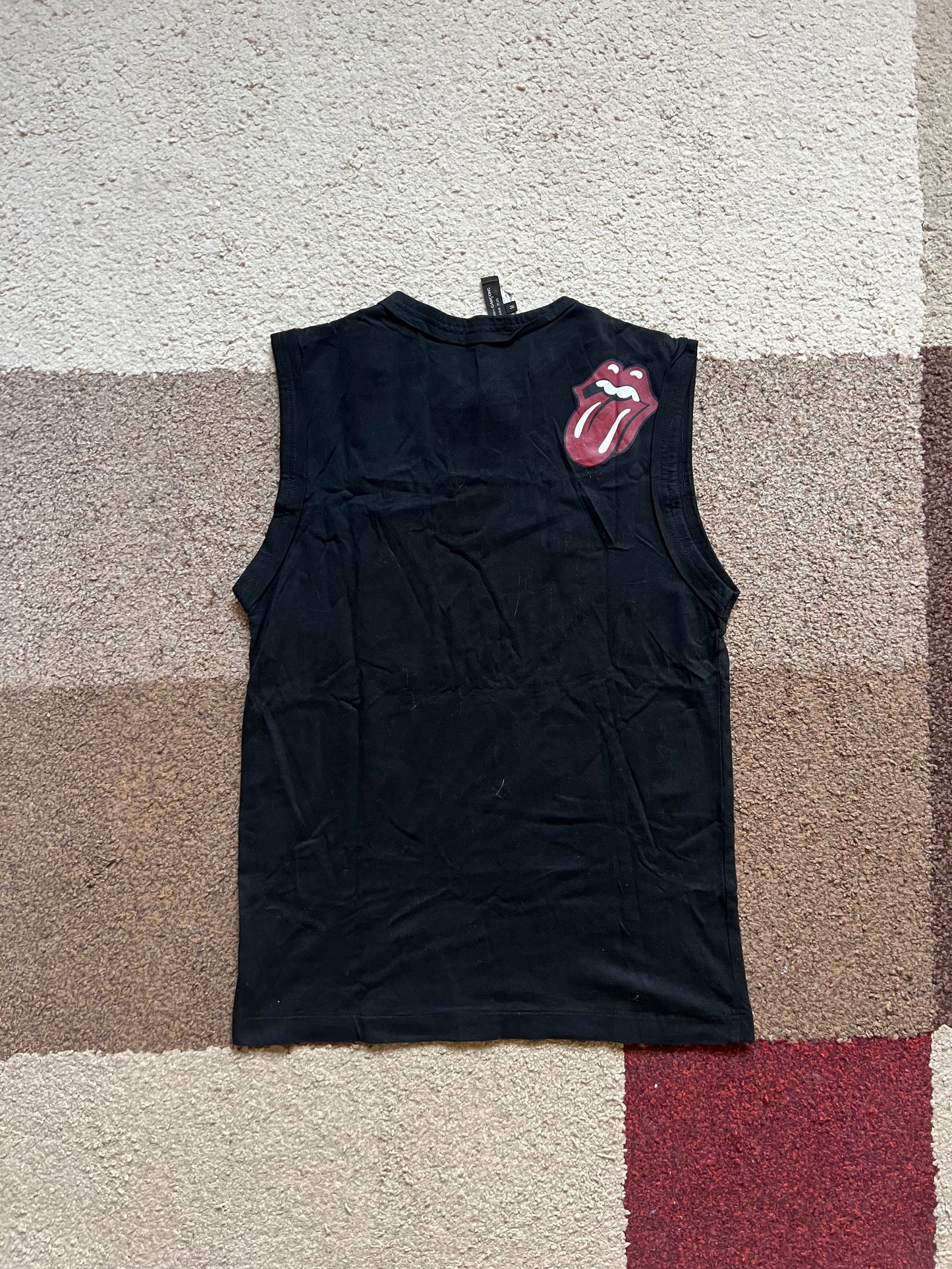Comme Des Garcons Rolling Stones Tank Top (M)