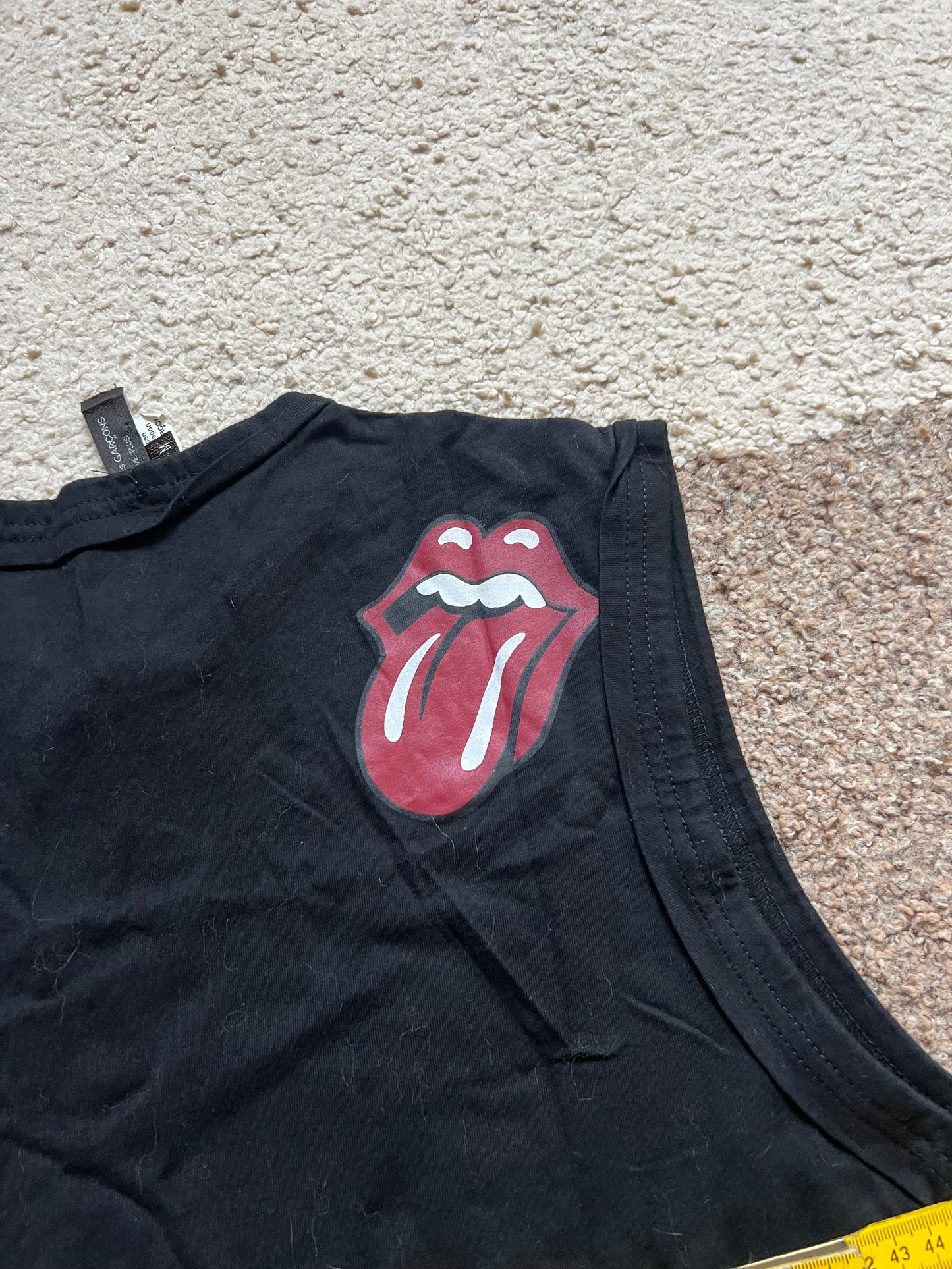 Comme Des Garcons Rolling Stones Tank Top (M)