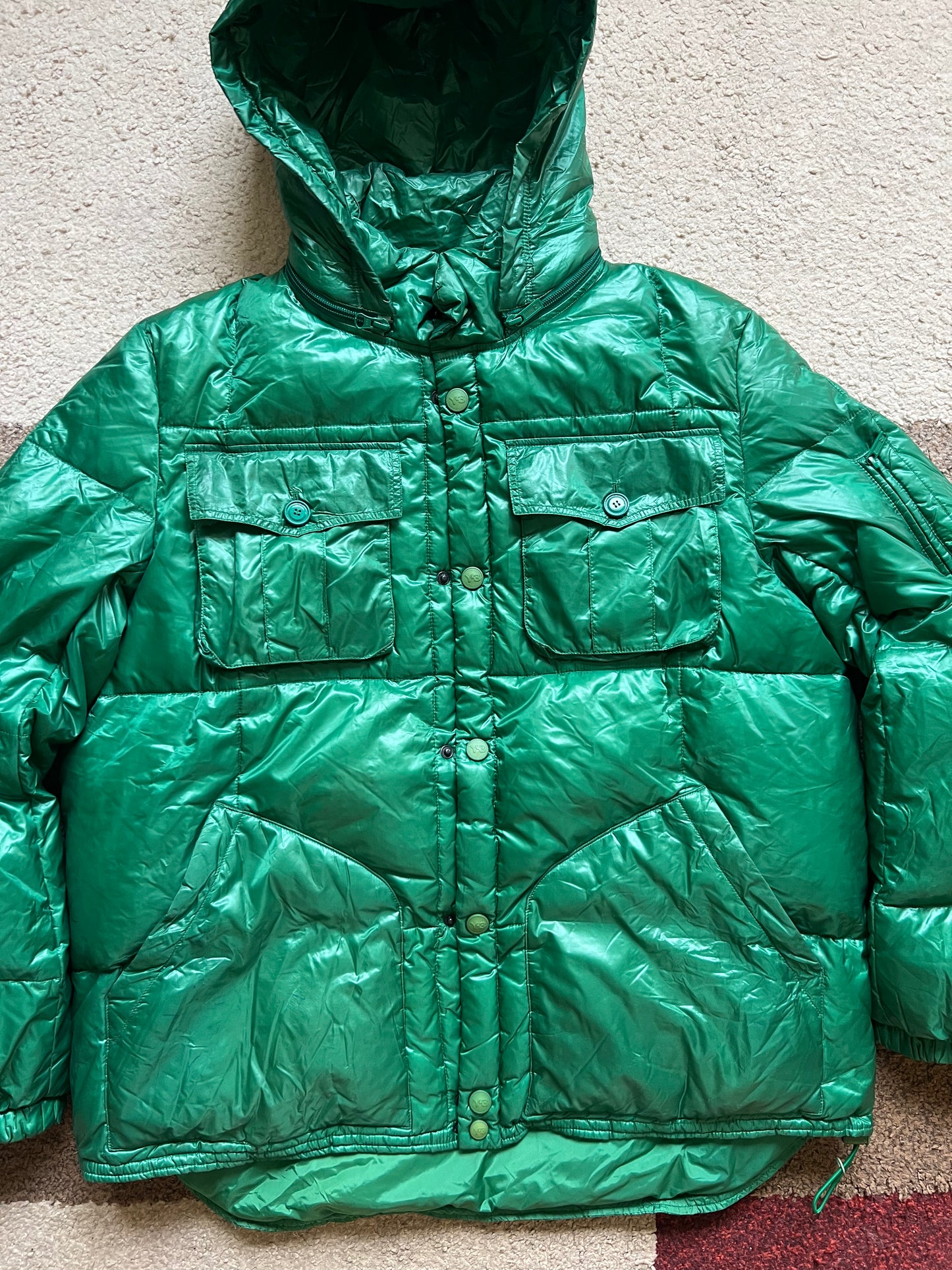Y-3 Yohji Yamamoto Puffer Jacket (XL)