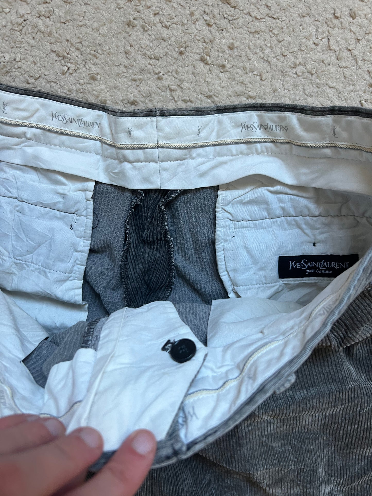 Yves Saint Laurent Corduroy Pants (M)