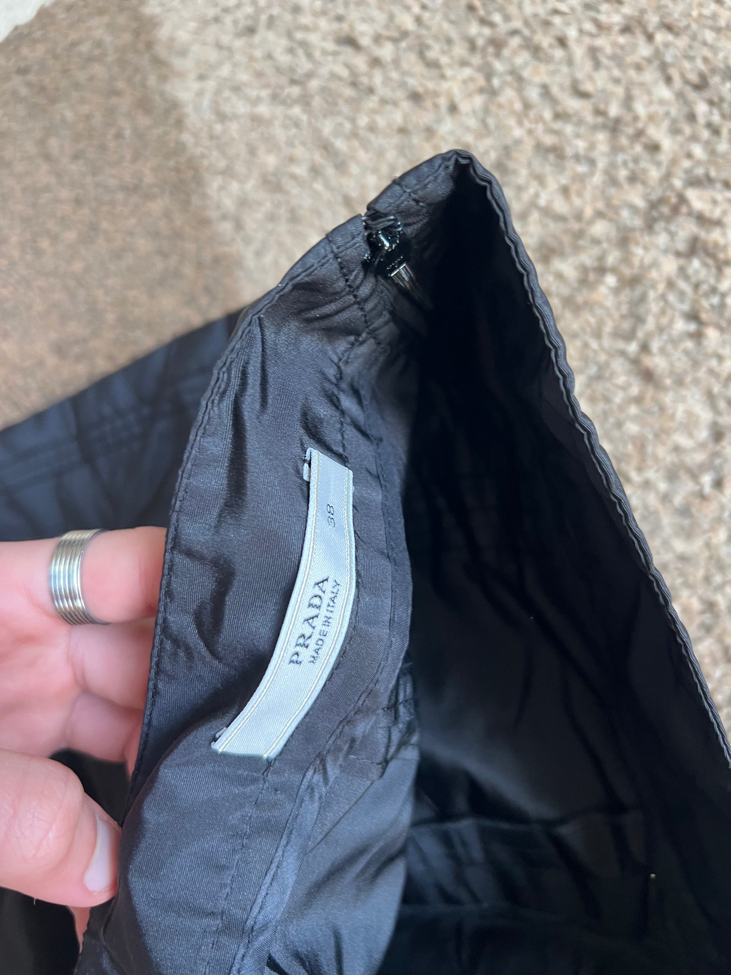 Prada Nylon Skirt (S)