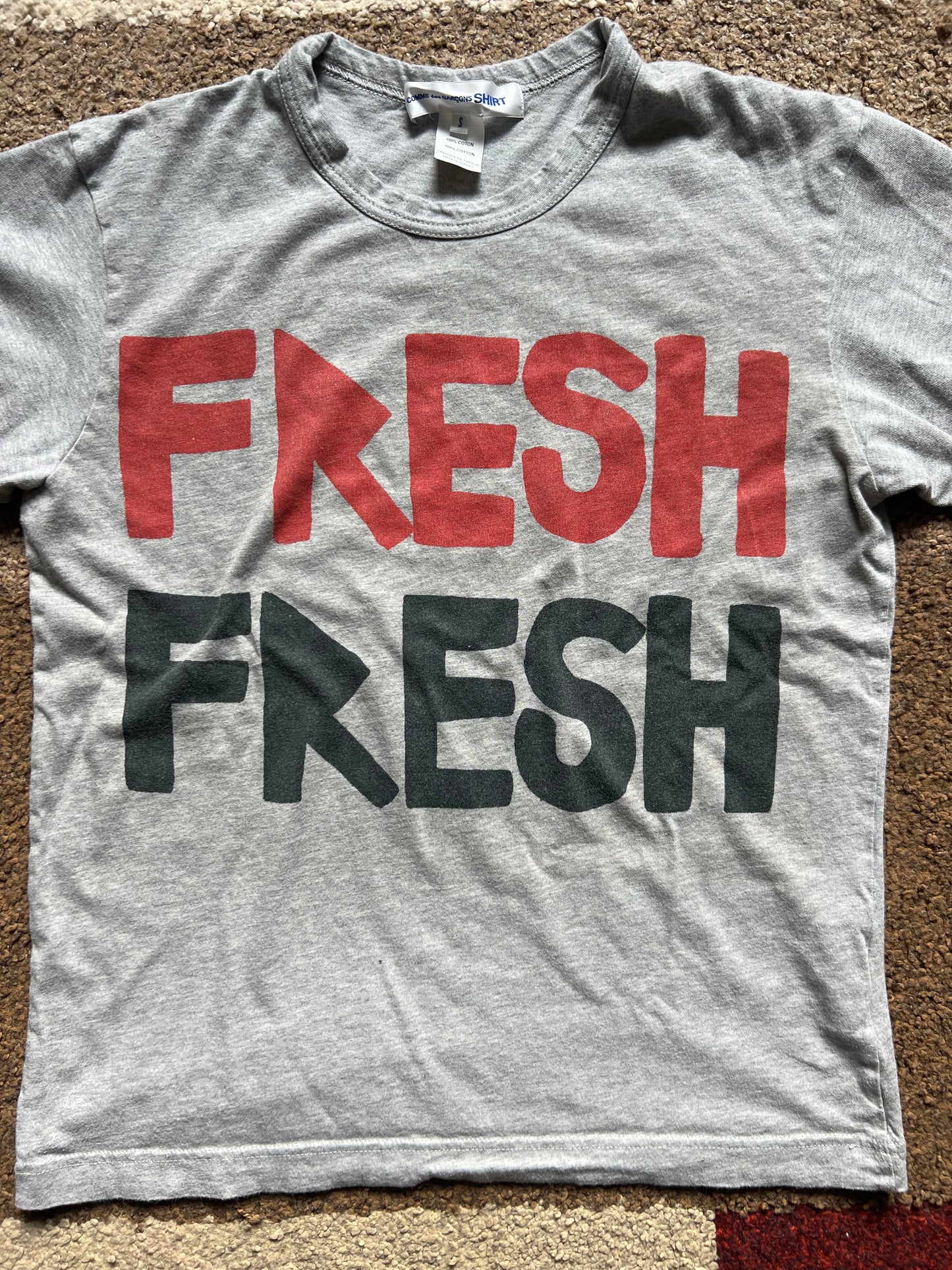 Comme Des Garcons T-Shirt "FRESH" (S)