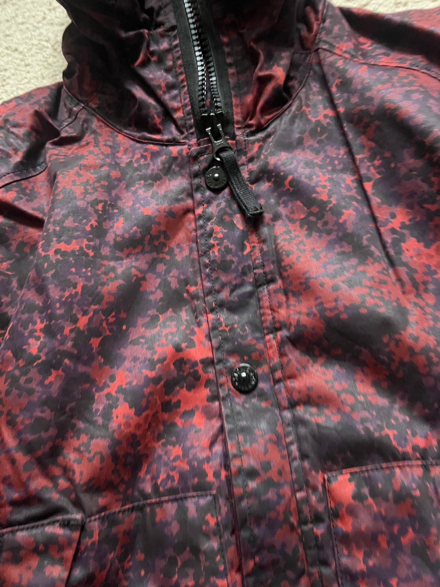 Stone Island "RASO GOMMATO CAMO" Jacket (M)