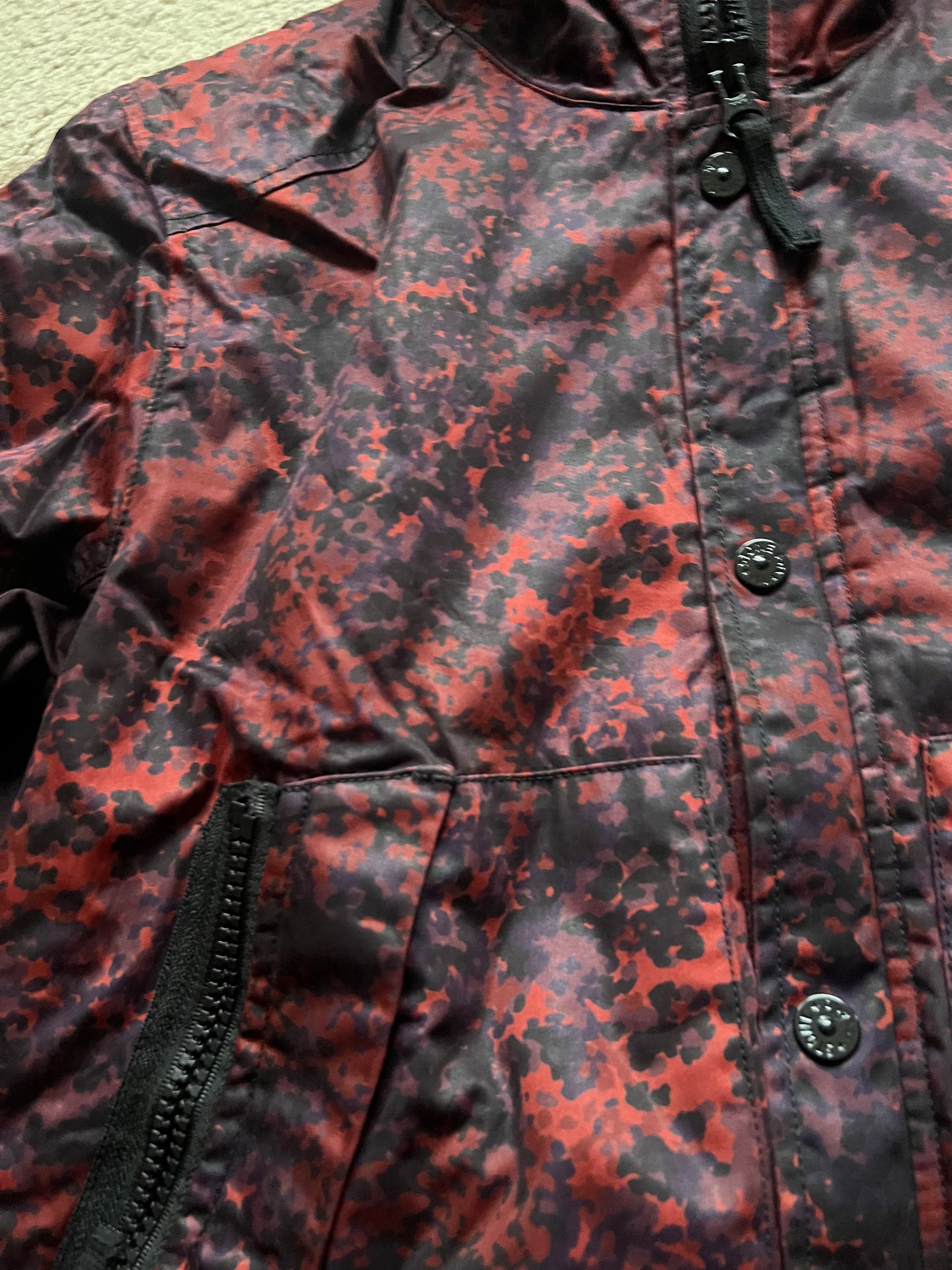 Stone Island "RASO GOMMATO CAMO" Jacket (M)