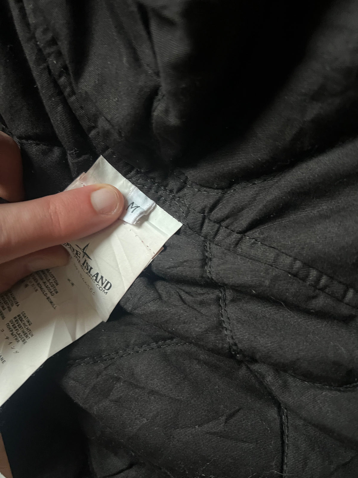 Stone Island "RASO GOMMATO CAMO" Jacket (M)