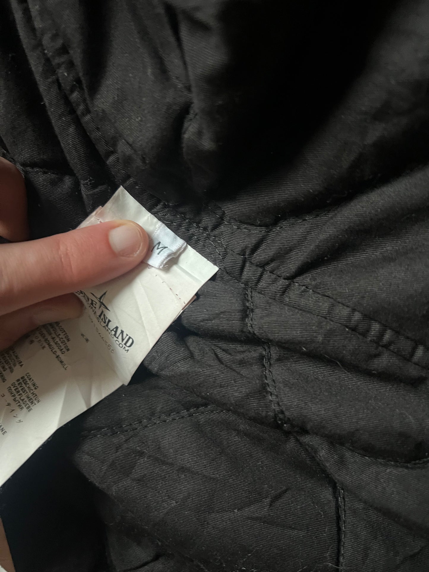 Stone Island "RASO GOMMATO CAMO" Jacket (M)