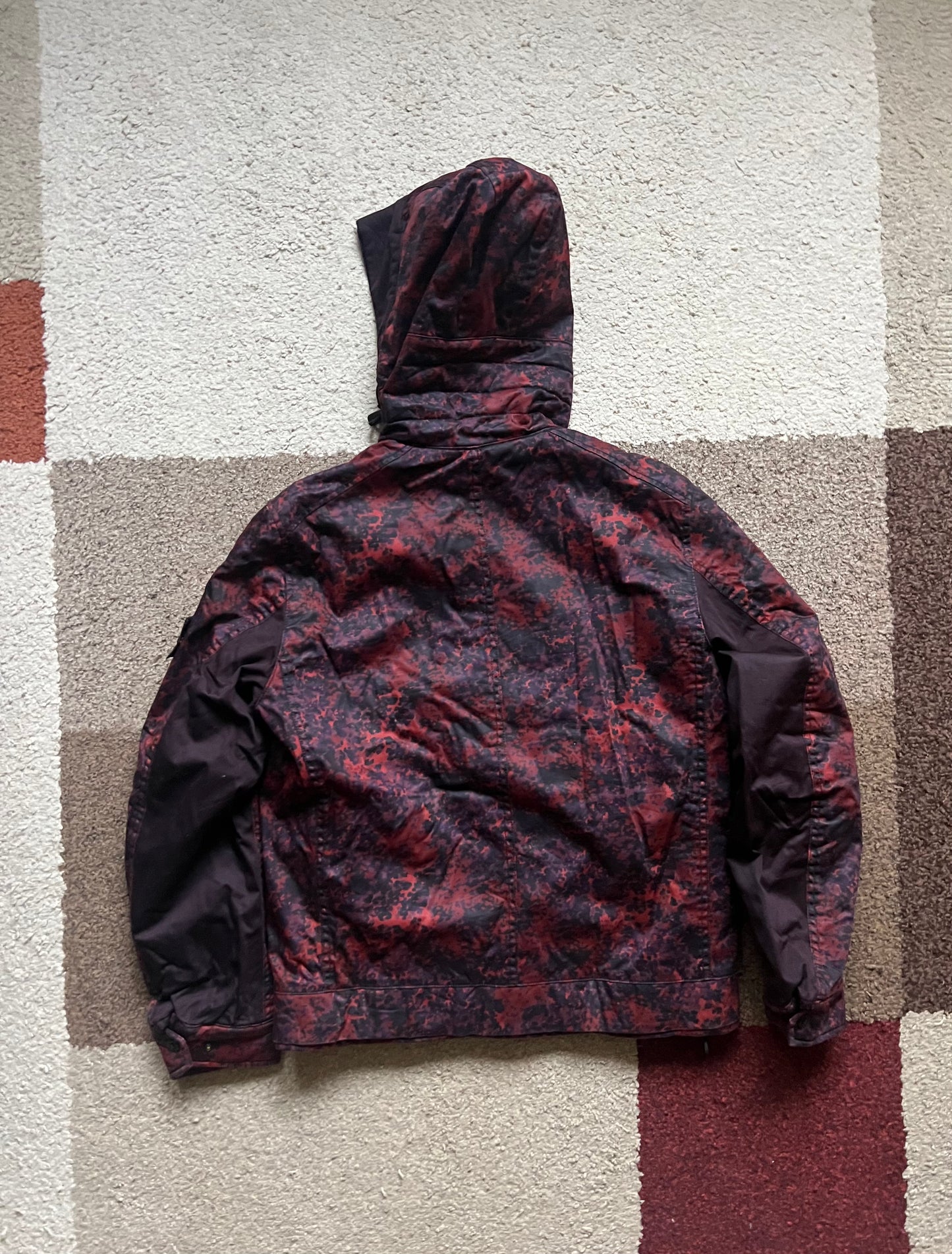 Stone Island "RASO GOMMATO CAMO" Jacket (M)