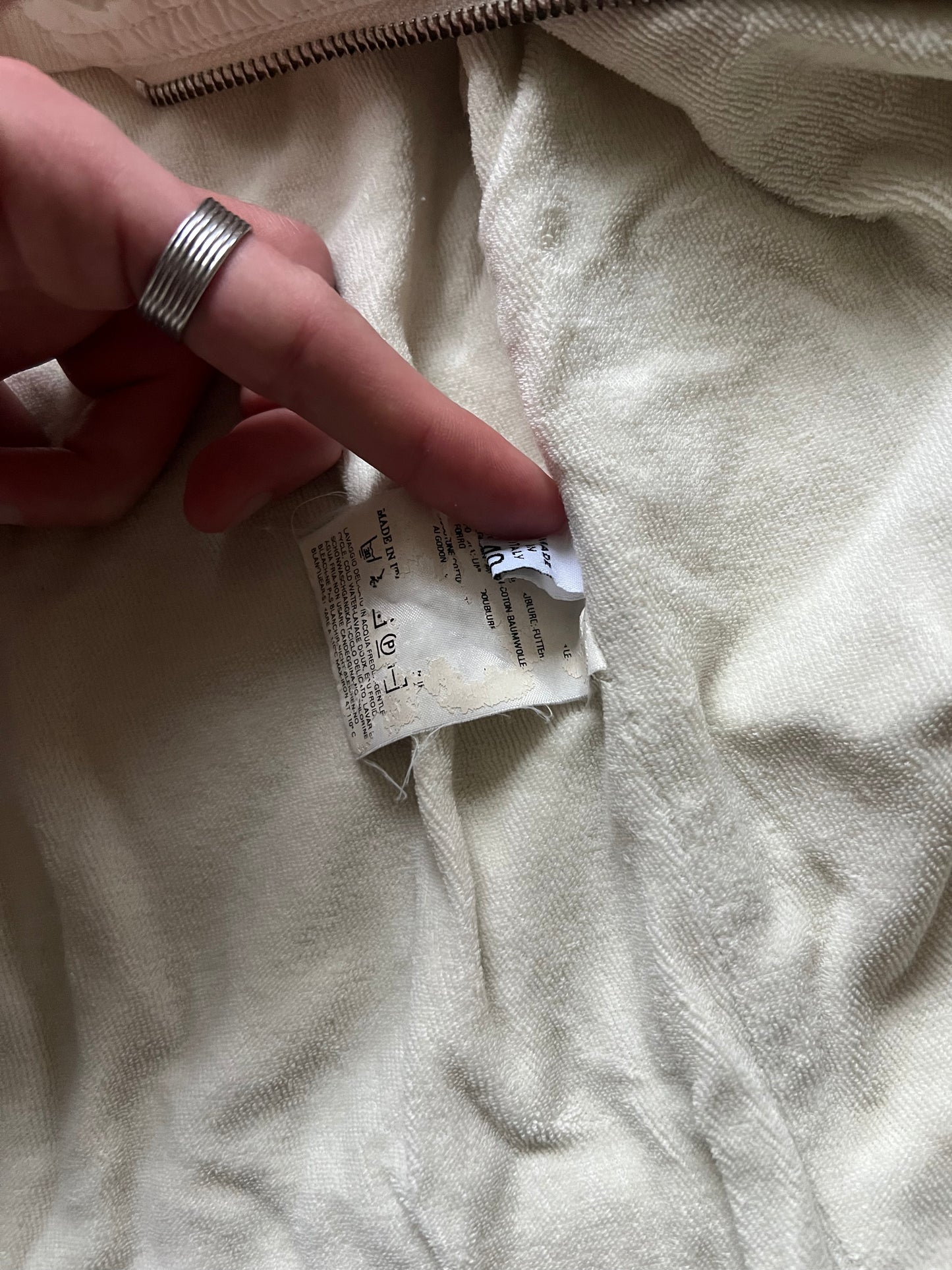 Maison Margiela Cream Jacket (L)