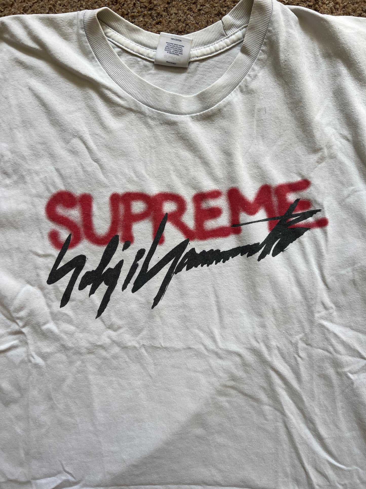 Supreme x Yohji Yamamoto T-Shirt (M)