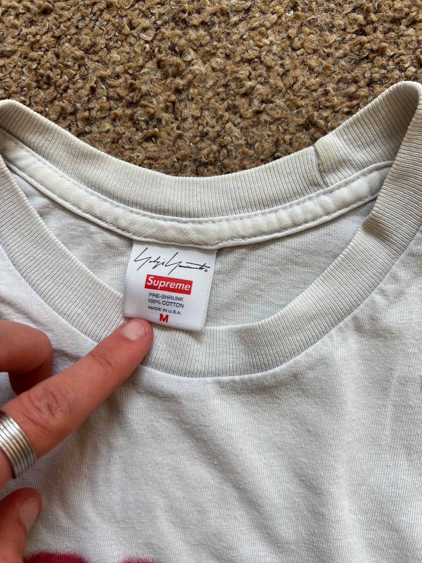 Supreme x Yohji Yamamoto T-Shirt (M)