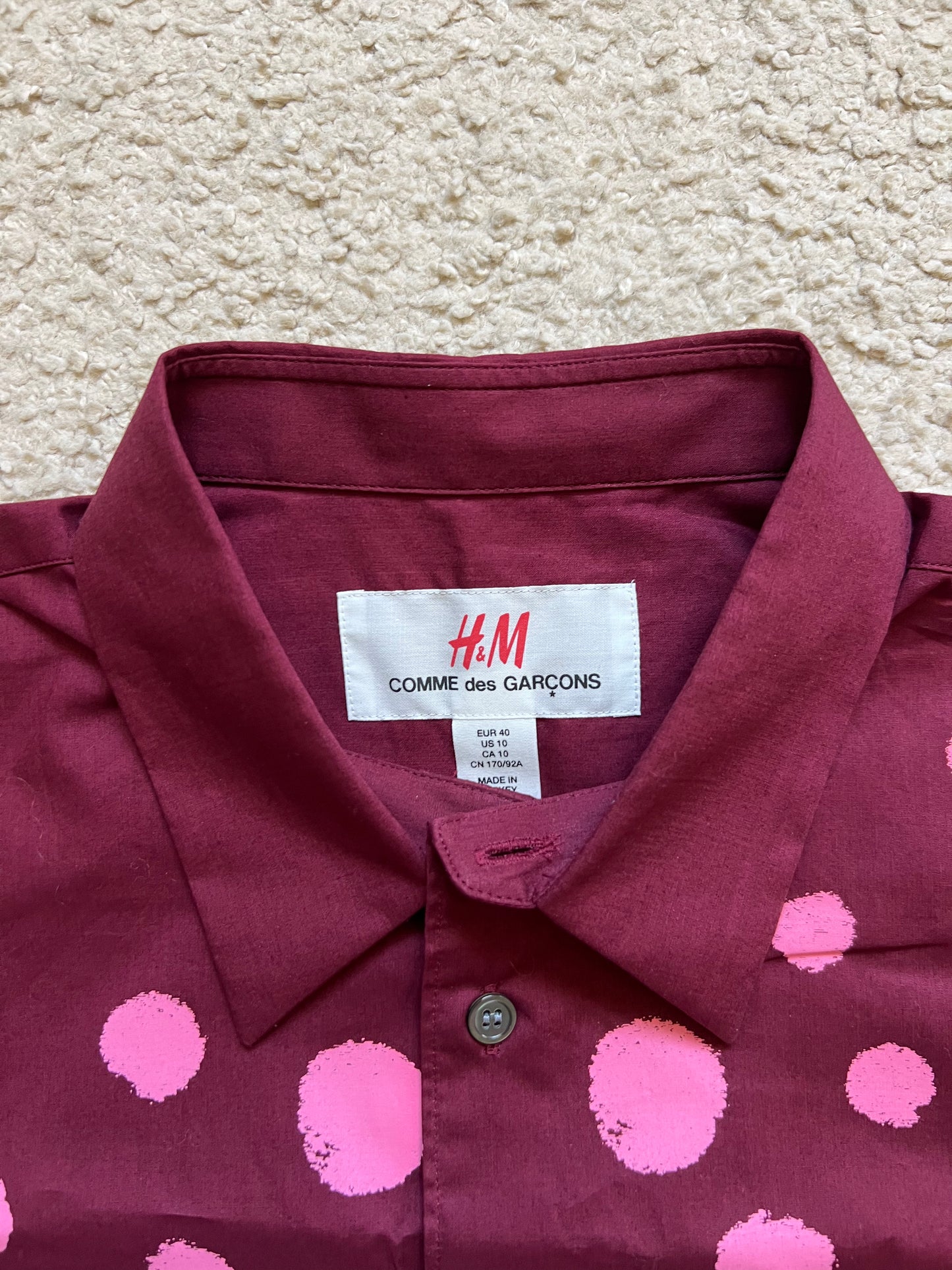 Comme Des Garcons x H&M Hemd (L)