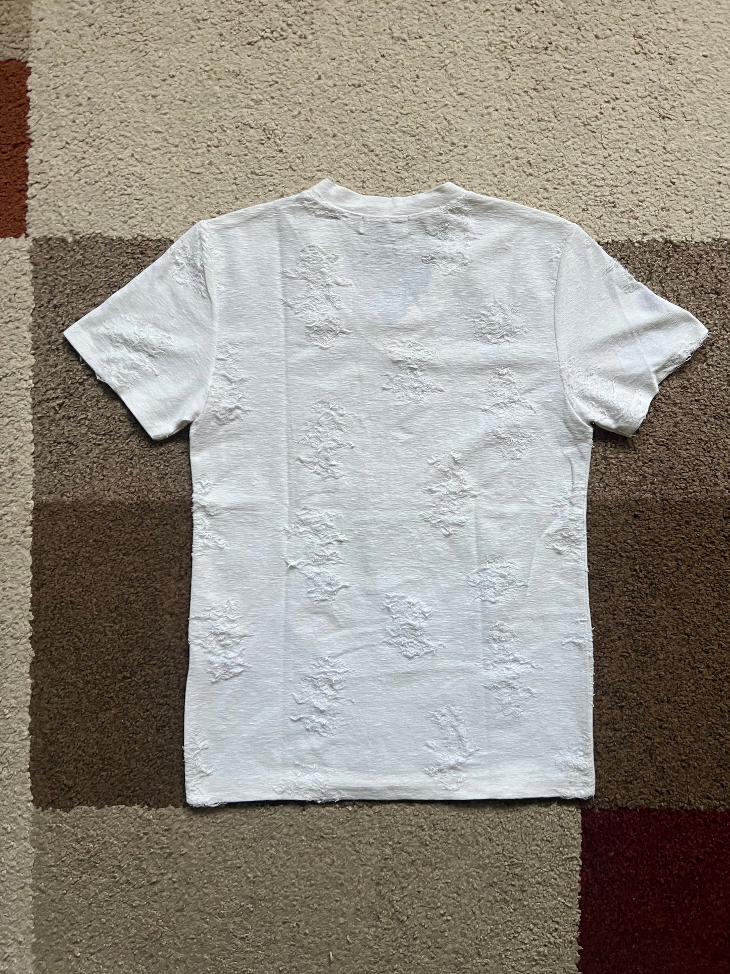 Balmain Distressed T-Shirt (M)