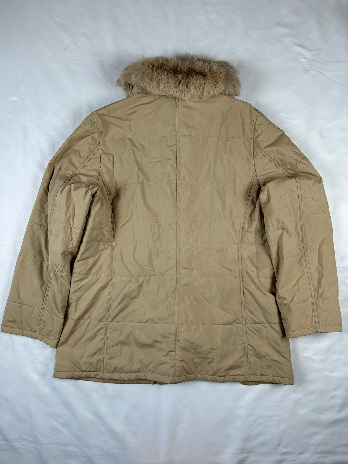 Burberry Fur Jacket (M)