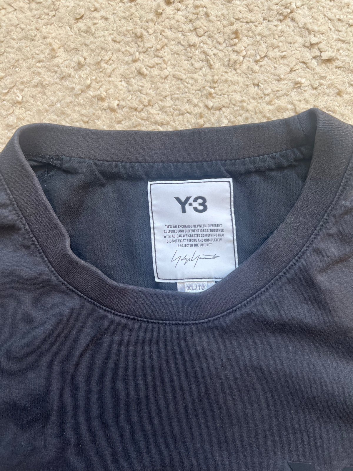 Y-3 Yohji Yamamoto Adidas T-Shirt (XL)
