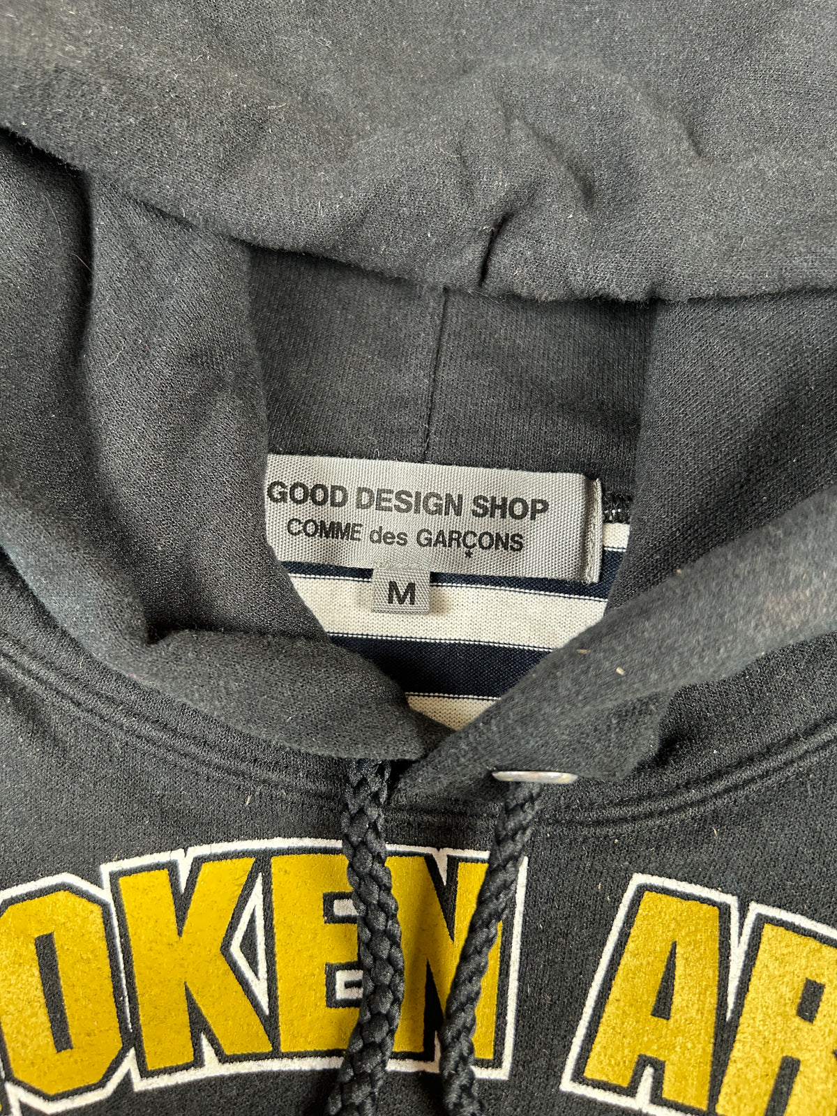 Comme des Garçons good Design Shop "Reworked" Hoodie (M)
