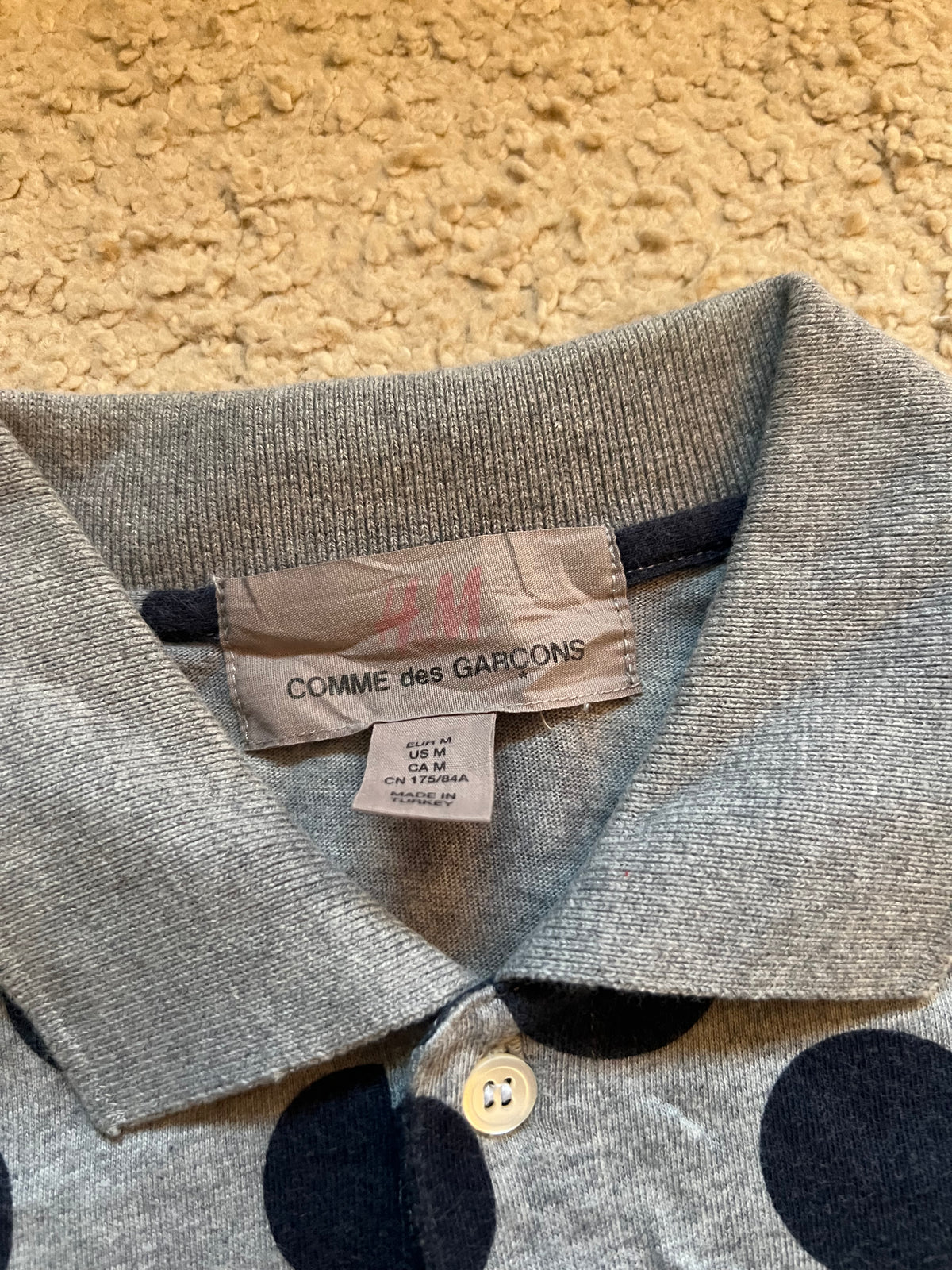 Comme Des Garcons H&M Polo Shirt (M)