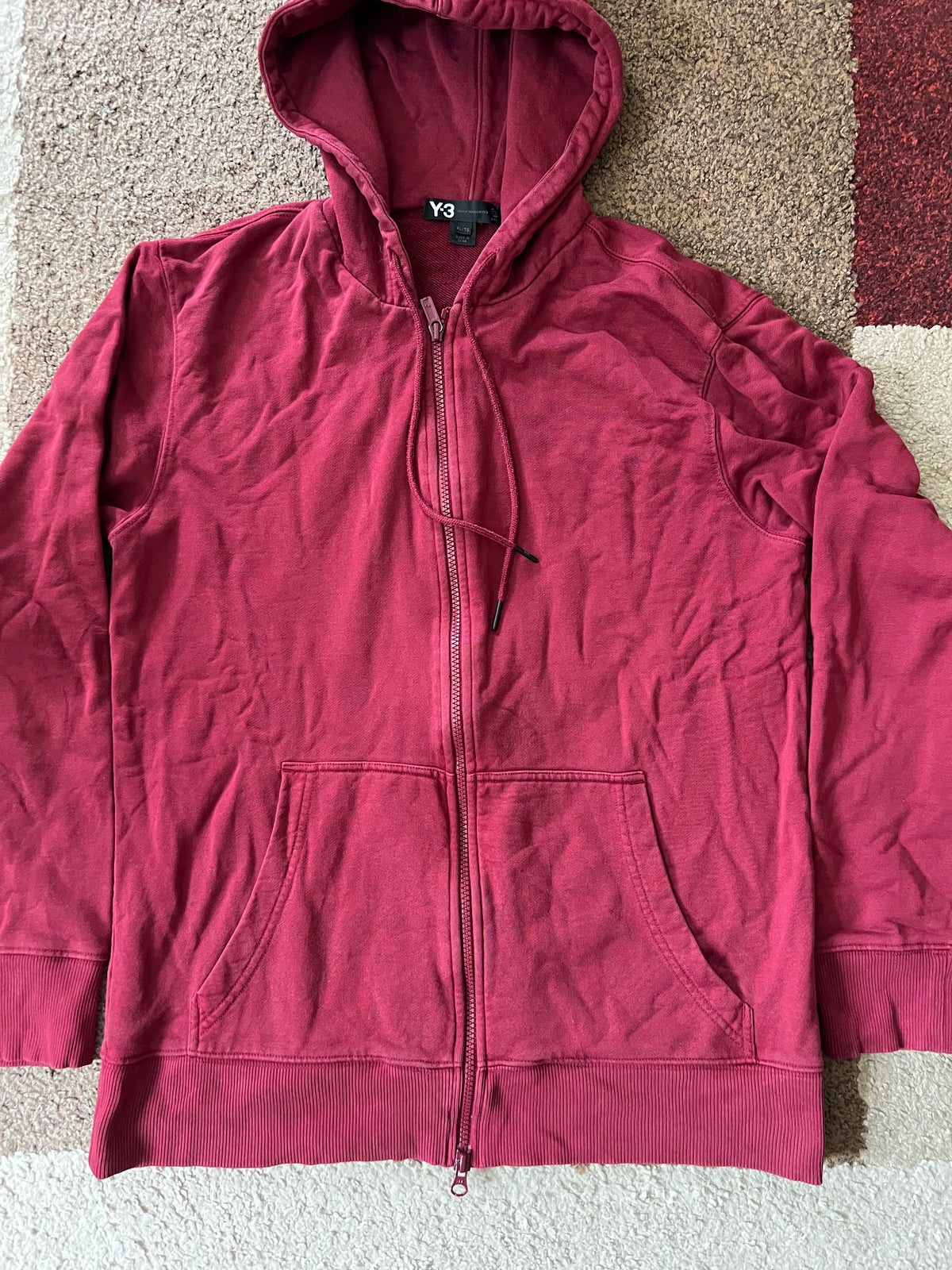 Y-3 Yohji Yamamoto Zipper Hoodie (XL)