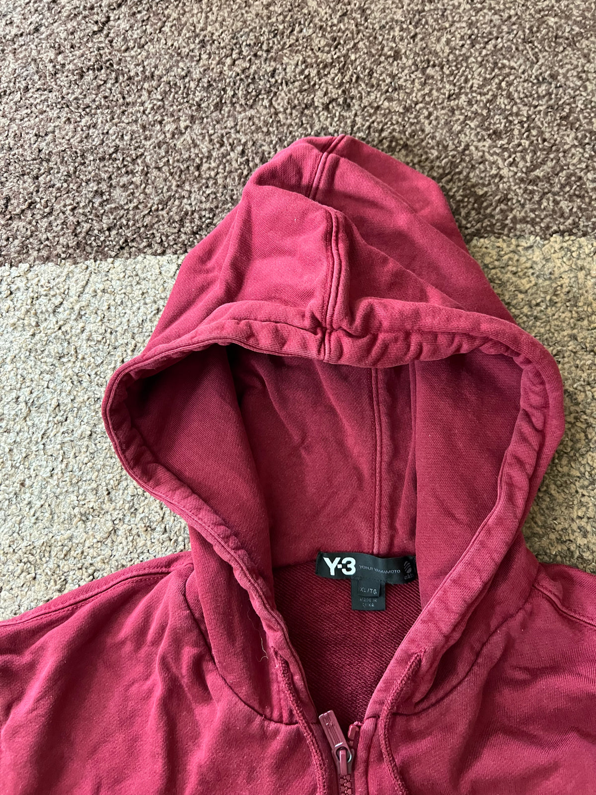 Y-3 Yohji Yamamoto Zipper Hoodie (XL)