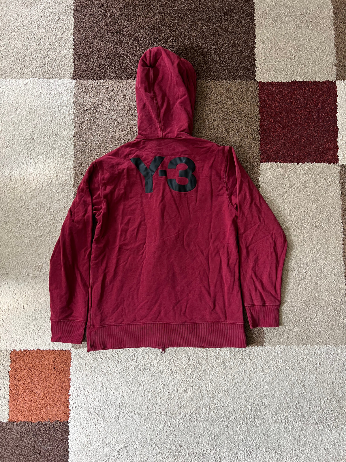Y-3 Yohji Yamamoto Zipper Hoodie (XL)