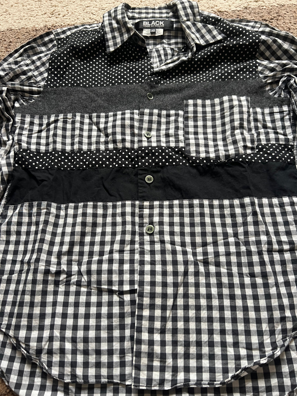 Comme Des Garcons BLACK Hemd (XS)