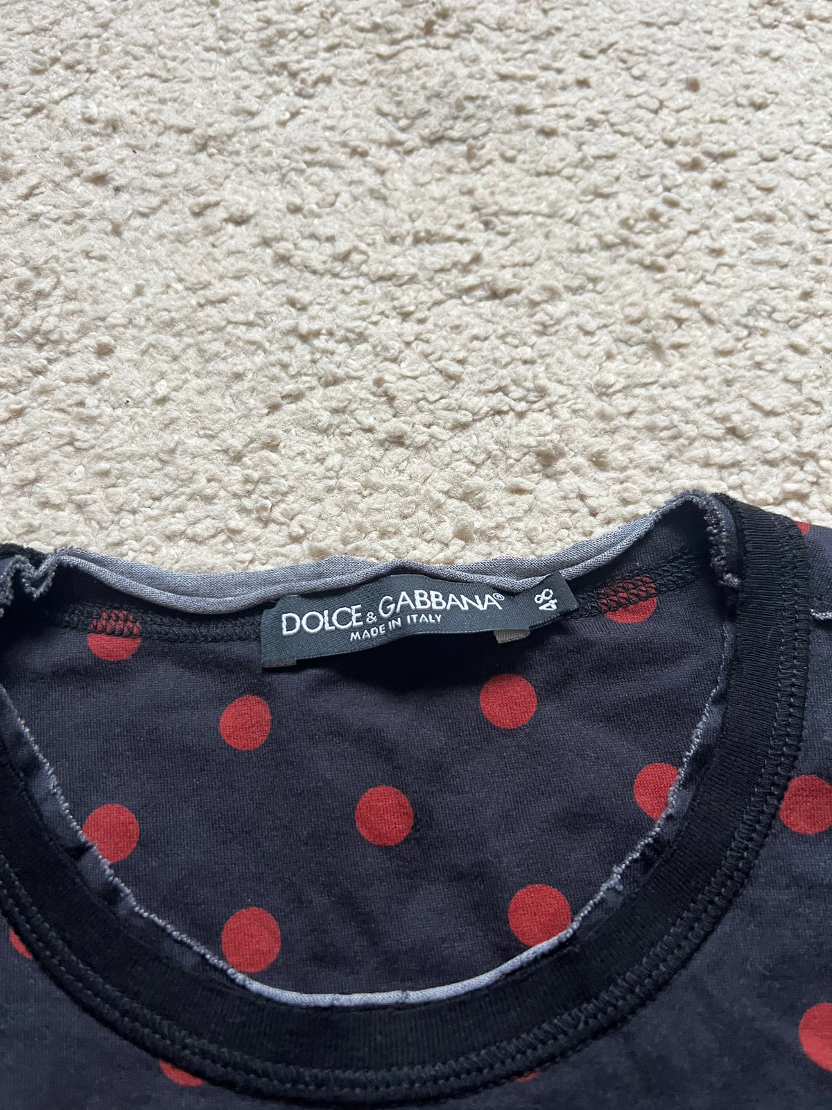Dolce & Gabbana "ITALIA IS LOVE" T-Shirt (M)