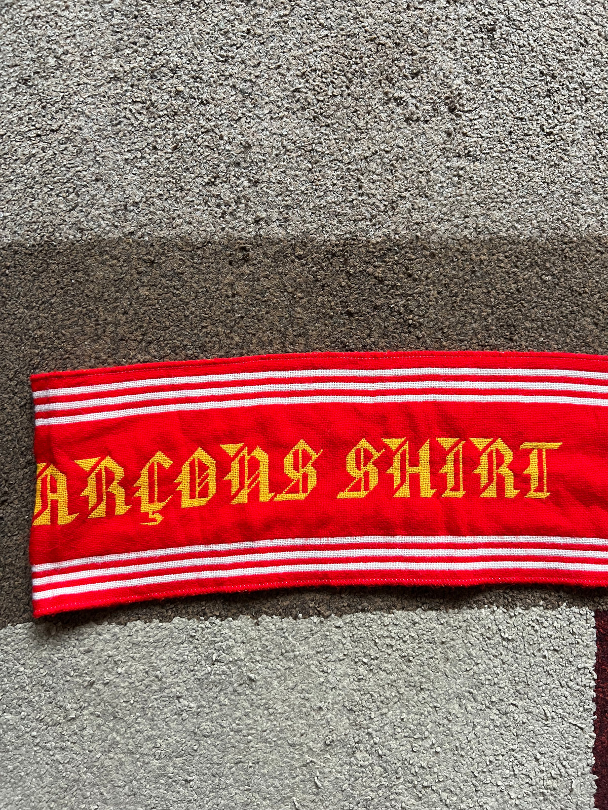 Comme Des Garcons Scarf